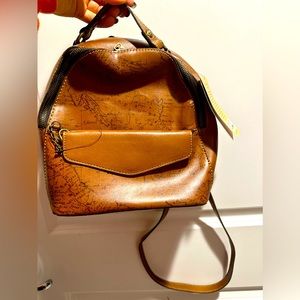 Patricia Nash Signature Map Print Backpack